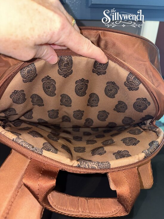 Vera Bradley Cinnamon Bancroft Nylon Backpack main image 5